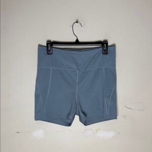 Girlfriend Collective Slate Blue Bike Shorts Size Large